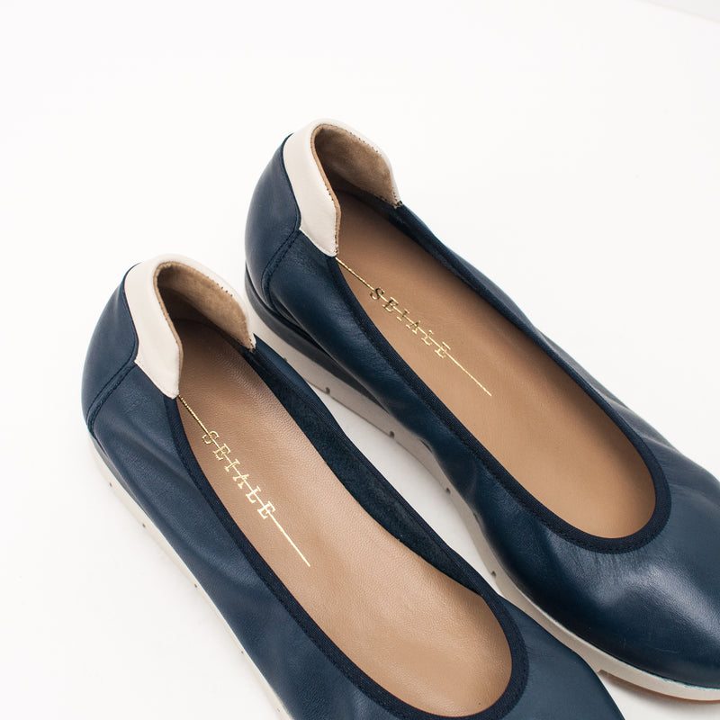 ZAPATO - SEIALE - FIBELA AZUL CUÑA