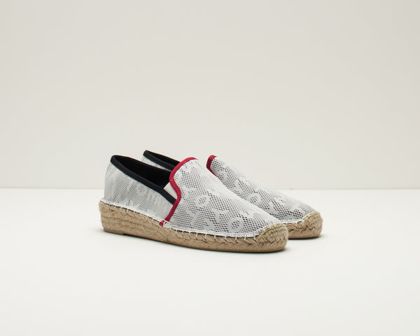 TOMMY HILFIGER - ESPADRILLES - FW0FW03792 TOMMY MESH SPORTY ESPADRILLE 161 BRIGHT WHITE