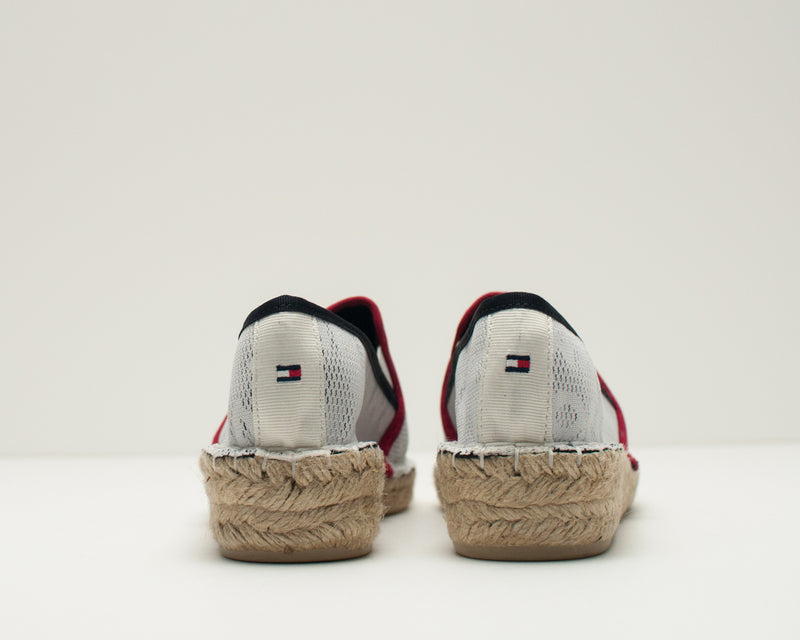 ZAPATILLA - TOMMY HILFIGER - FW0FW03792 TOMMY MESH SPORTY ESPADRILLE 161 BRIGHT WHITE