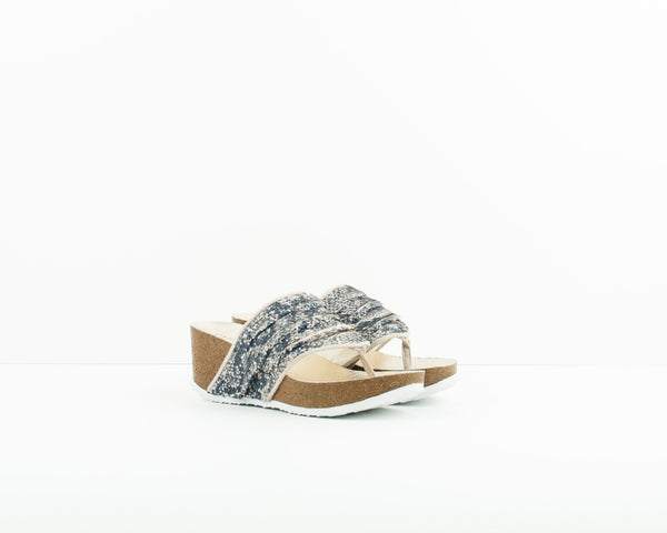 CAFÈNOIR - WEDGE SANDALS - HA913