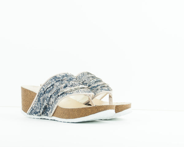 CAFÈNOIR - WEDGE SANDALS - HA913