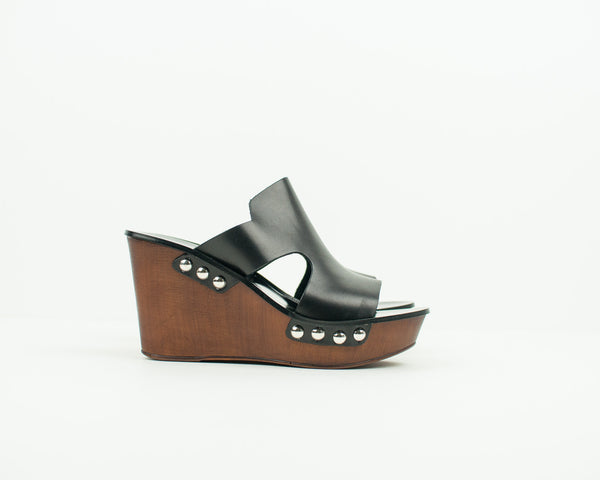 CAFÈNOIR - WEDGE SANDALS - HG111 010