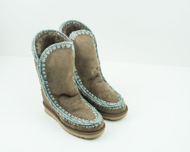 MOU - BOOT - ESKIMO INNER WEDGE TALL DKST 121001A