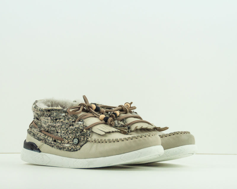 BOTÍN - DOLFIE - LANDOM HI 7 BEIGE TWEED