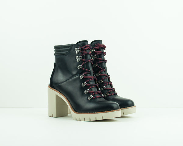 TOMMY HILFIGER - HIGH HEEL BOOTIES - P1285AOLA 5A 403 MIDNIGHT