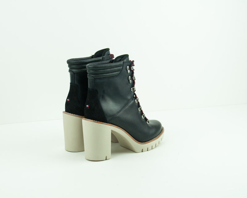 TOMMY HILFIGER - HIGH HEEL BOOTIES - P1285AOLA 5A 403 MIDNIGHT