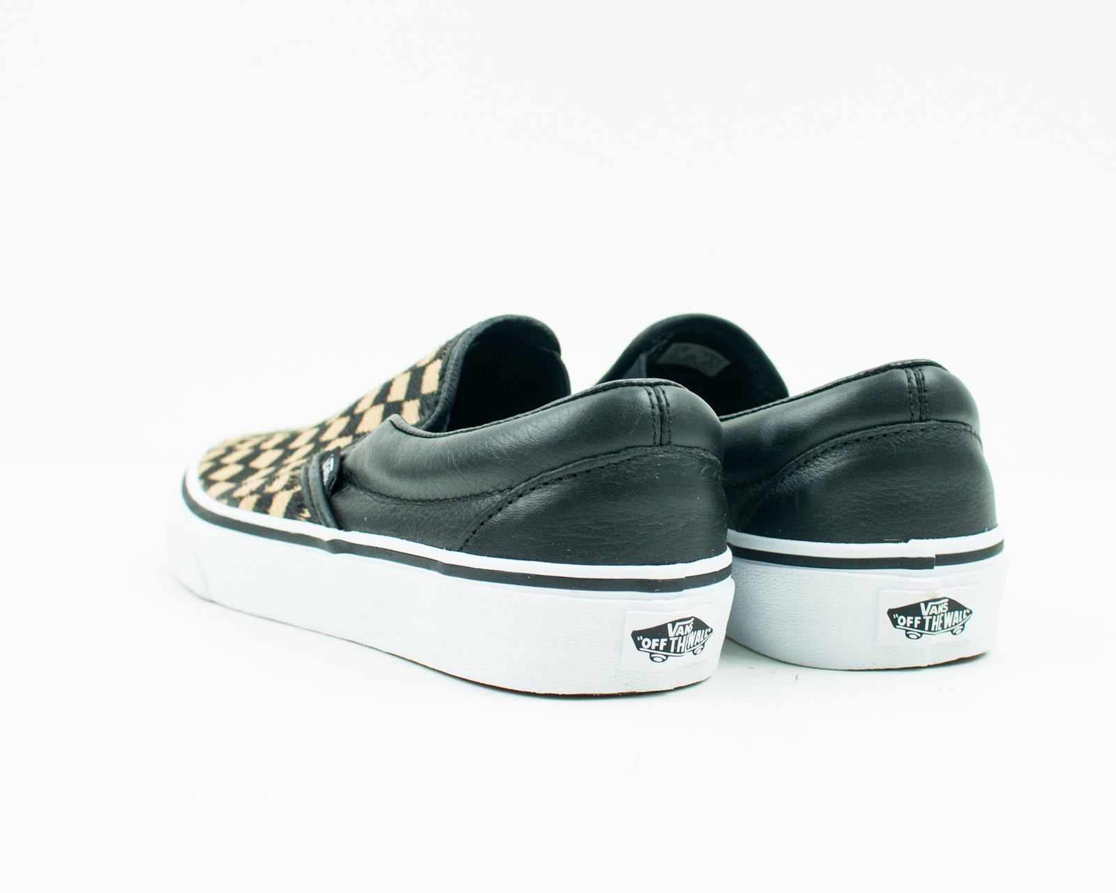 Vans calf hair slip on store