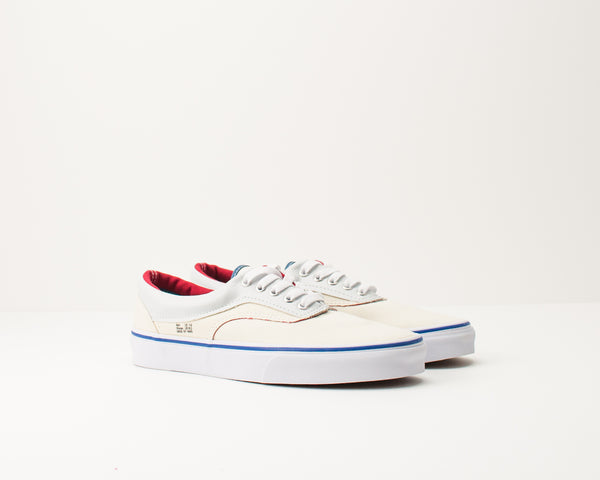 VANS - SHOES - ERA OUTSIDE IN NATURAL STV NAVY RED VA38FRVME