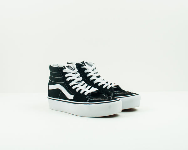 ZAPATILLA - VANS - UA SK8 HI PLATFORM 2 BLACK TRUE WHITE VN0A3TKN6BT1