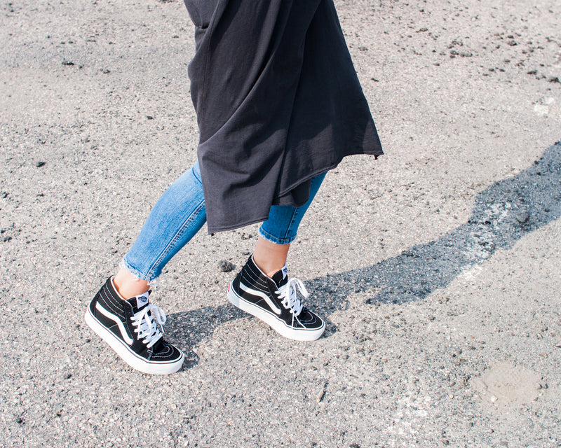 Vans Shoes Vans Nere Con Platform Vans Zeppa Nere Vans Nere Con