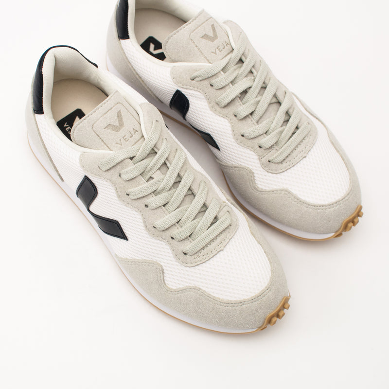 VEJA - SNEAKER - SDU ALVEOMESH WHITE BLACK NATURAL