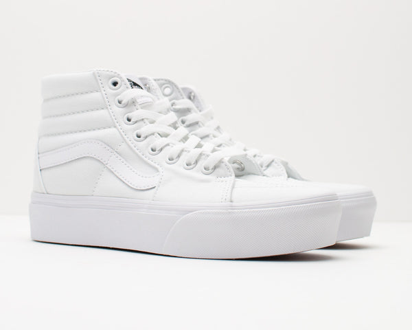 VANS - SNEAKER - UA SK8 HI PLATFORM 2.0 TRUE WHITE VN0A3TKNQLZ1