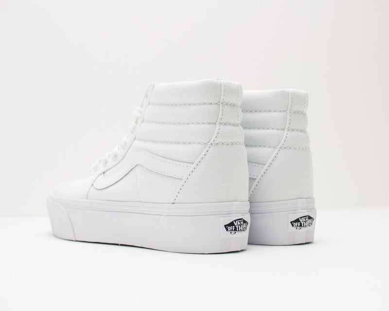 ZAPATILLA - VANS - UA SK8 HI PLATFORM 2.0 TRUE WHITE VN0A3TKNQLZ1