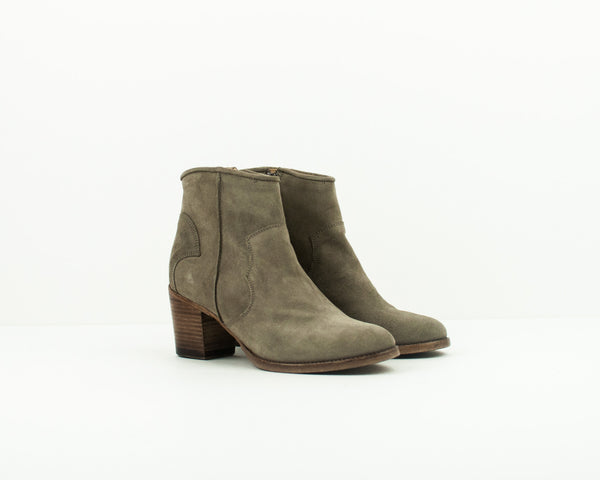 CATARINA MARTINS - COWBOY ANKLE BOOTS - KAROL YS1730SUEDELB