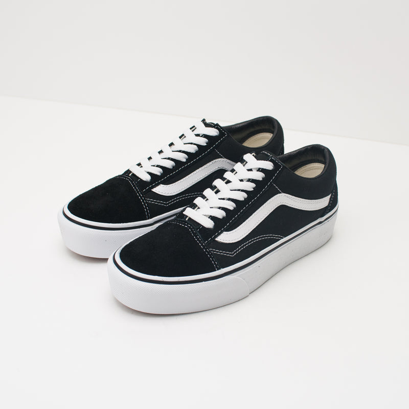 Buy shoes online vans ua old skool platform black white