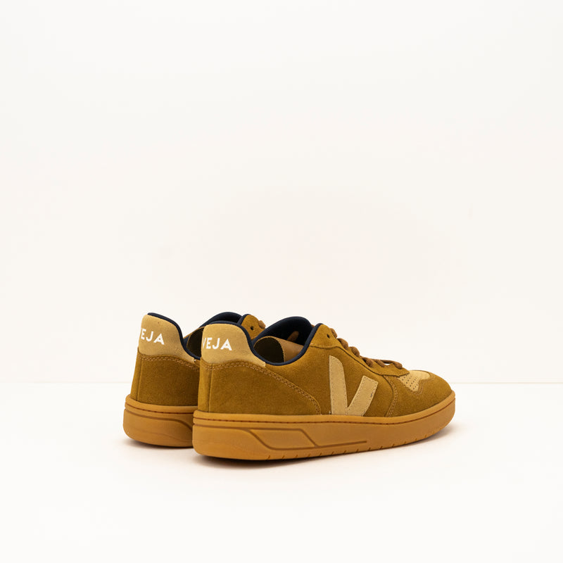 ZAPATILLA - VEJA - V-10 SUEDE CAMEL DESERT-4